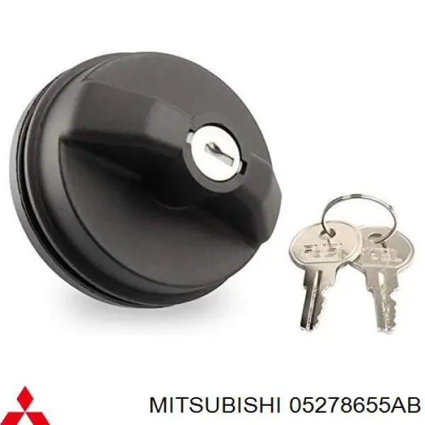 05278655AB Mitsubishi tampa (tampão do tanque de combustível)