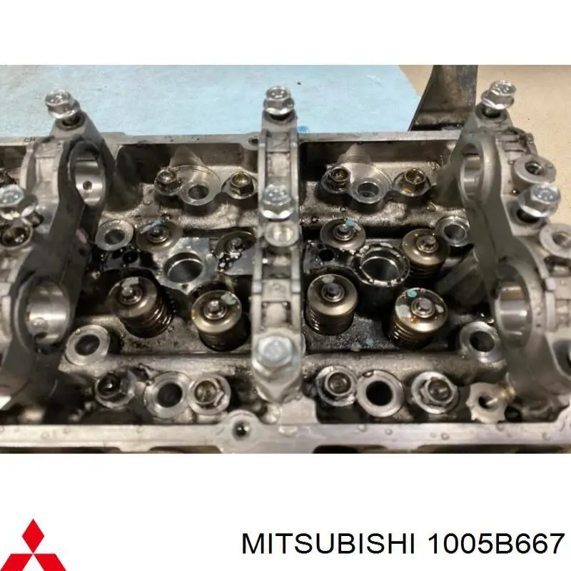 1005B667 Mitsubishi Головка блока цилиндров