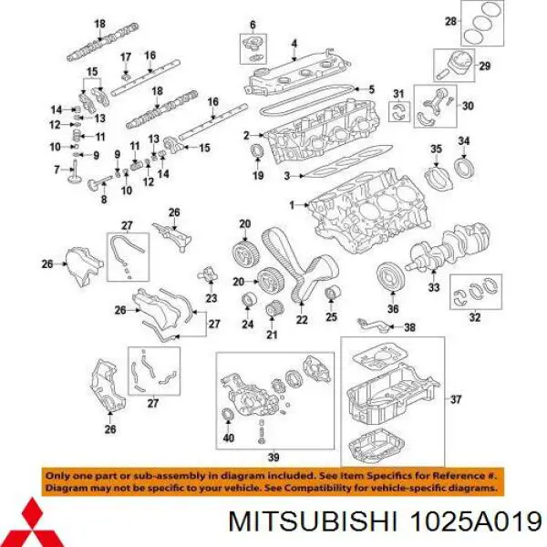  1025A019 Mitsubishi