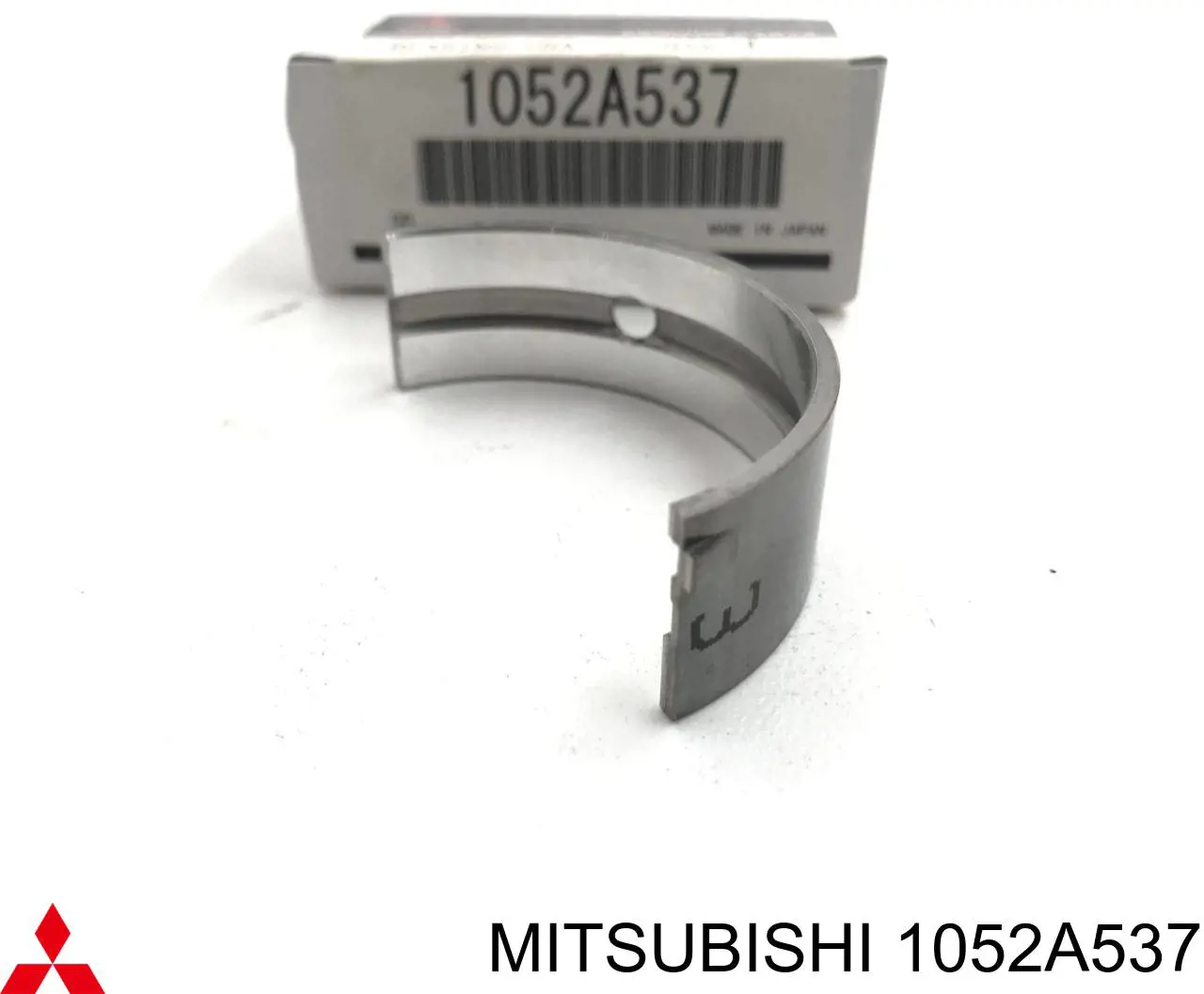1052A537 Mitsubishi вкладыши коленвала коренные, комплект, стандарт (std)