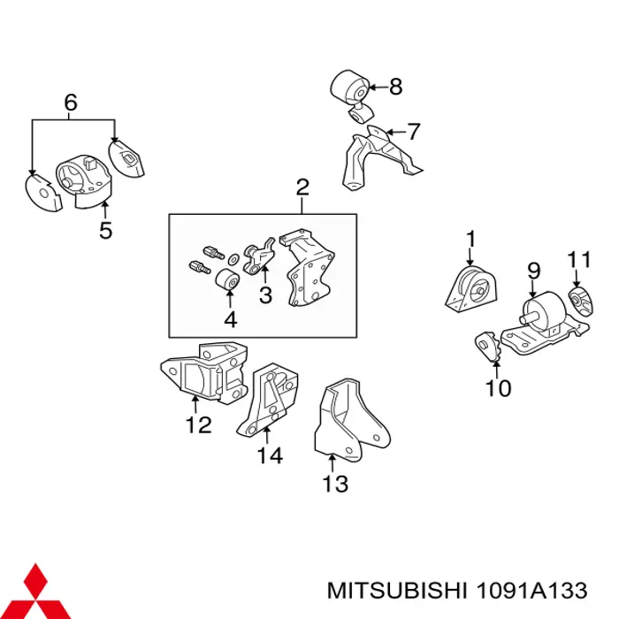 1091A133 Mitsubishi 