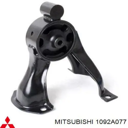 1092A077 Mitsubishi coxim (suporte traseiro de motor)