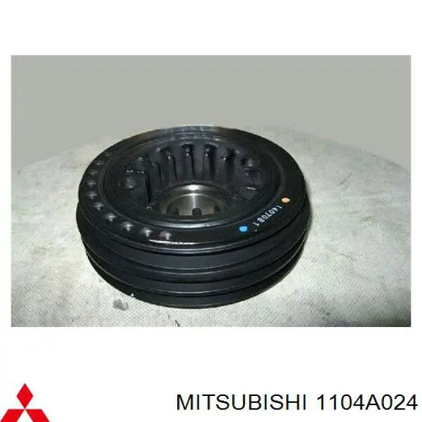 1104A024 Mitsubishi шкив коленвала