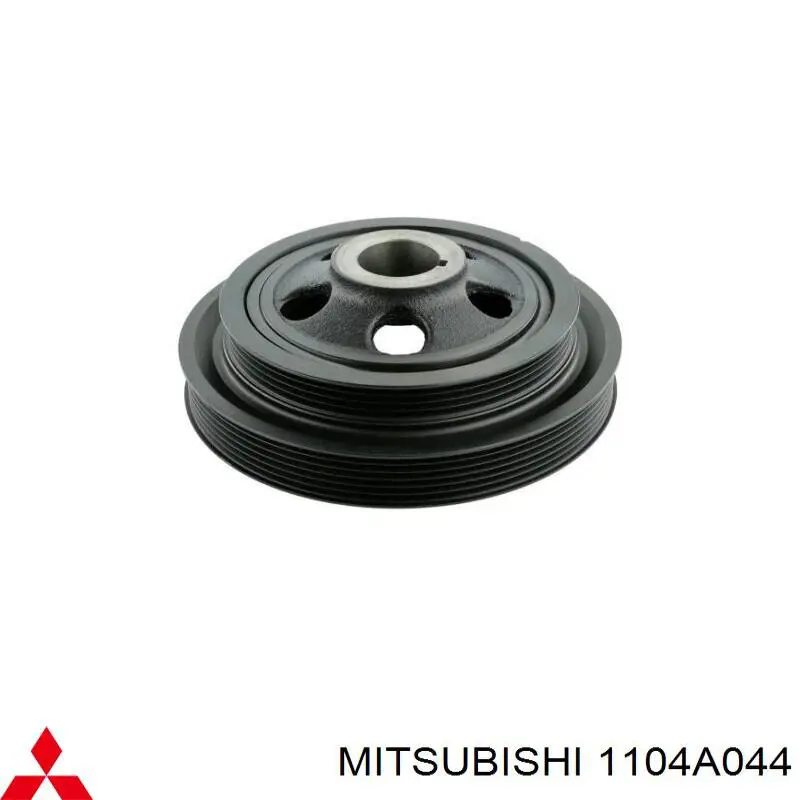 Купить 1104A044 Mitsubishi Шкив-демпфер коленвала