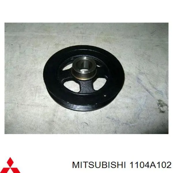 1104A102 Mitsubishi шкив коленвала