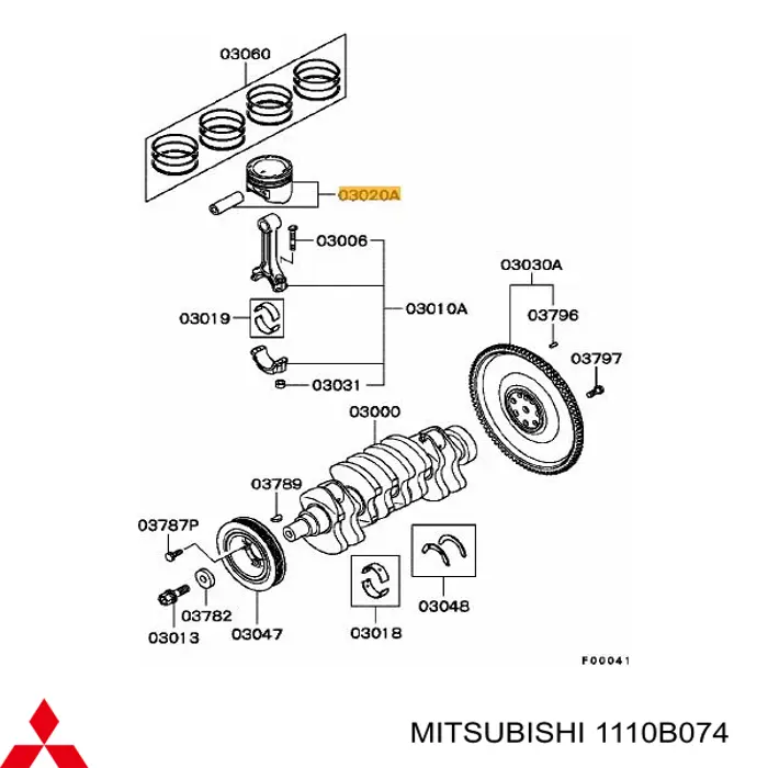 MN176907 Mitsubishi 