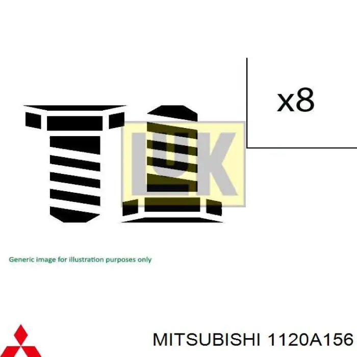 1120A156 Mitsubishi Болт крепления маховика
