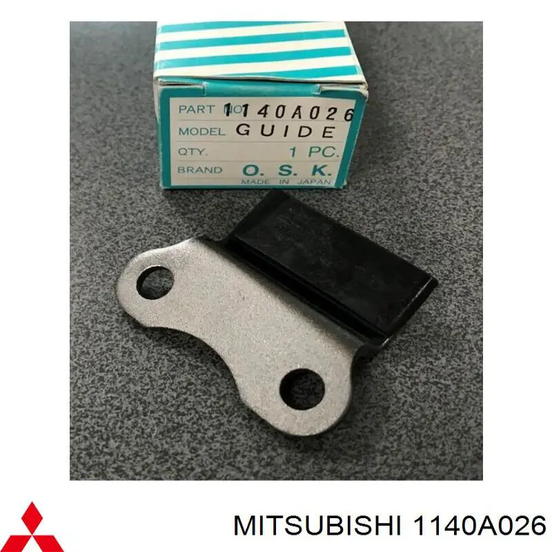 Успокоитель цепи ГРМ, верхний ГБЦ Mitsubishi 1140A026 цена, от 11.95 USD