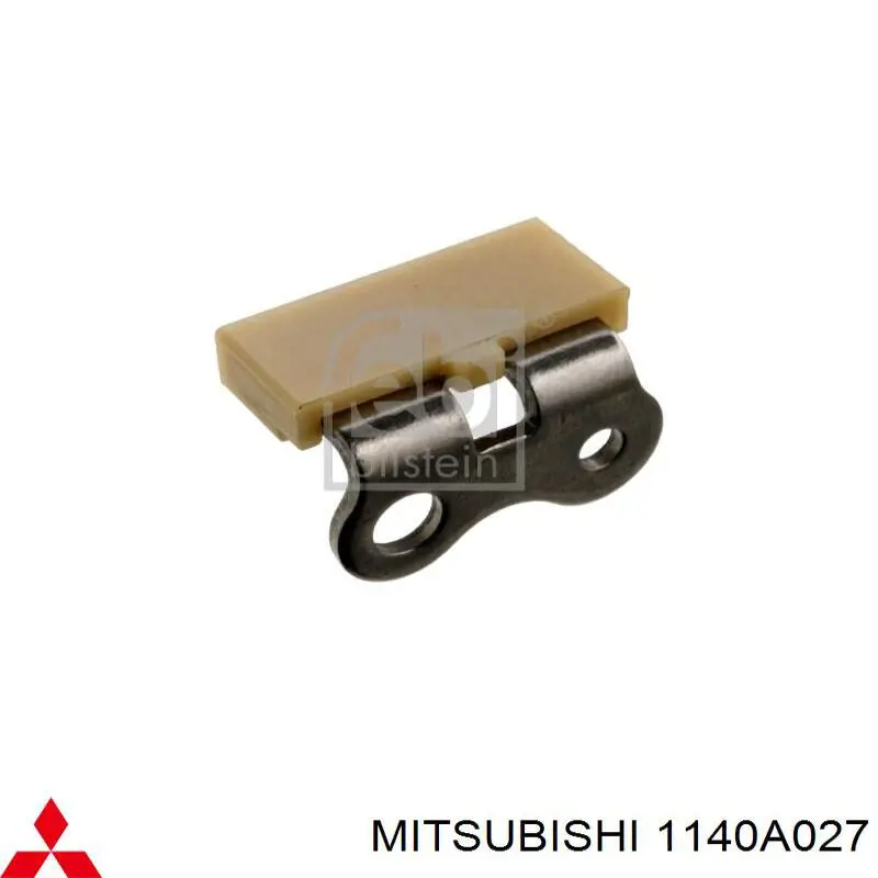Amortecedor de cadeia do mecanismo de distribuição de gás, inferior para Mitsubishi Pajero (V90)