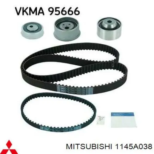 Зубчатый ремень Mitsubishi 1145A038 цена, от 25.66 USD