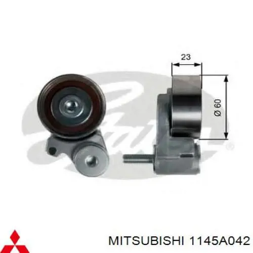 1145A042 Mitsubishi ролик грм