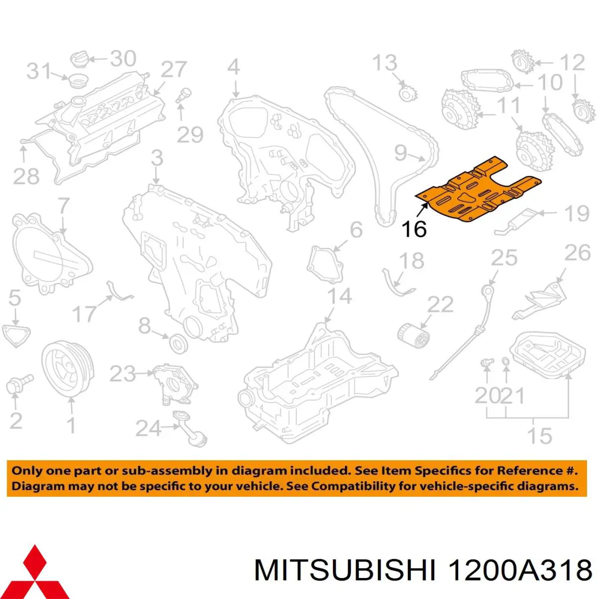 1200A318 Mitsubishi 