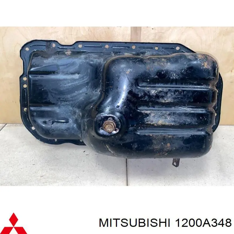 1200A348 Mitsubishi panela de óleo de cárter do motor