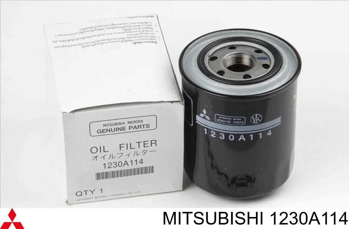 1230A114 Mitsubishi filtro de óleo