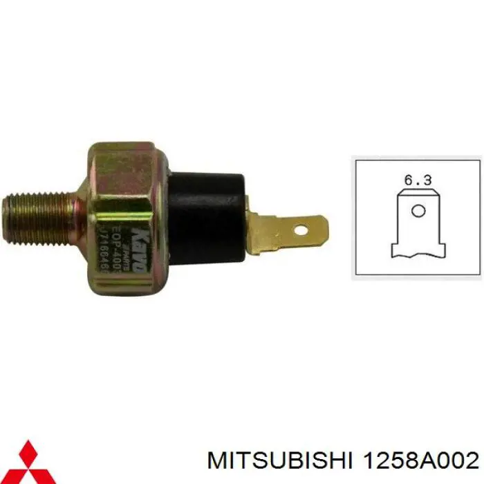 Манометры (указатель давления масла) Mitsubishi 1258A002 цена, от 3.55 USD
