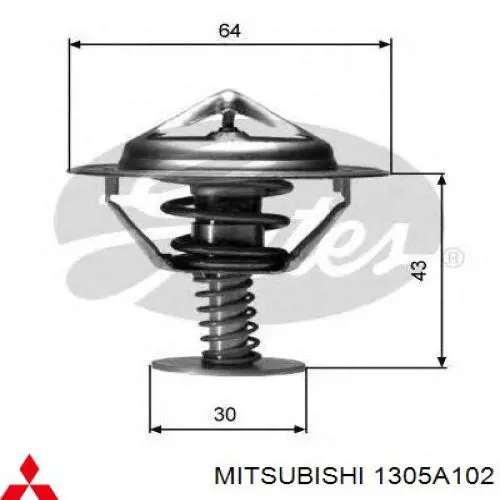 1305A102 Mitsubishi термостат