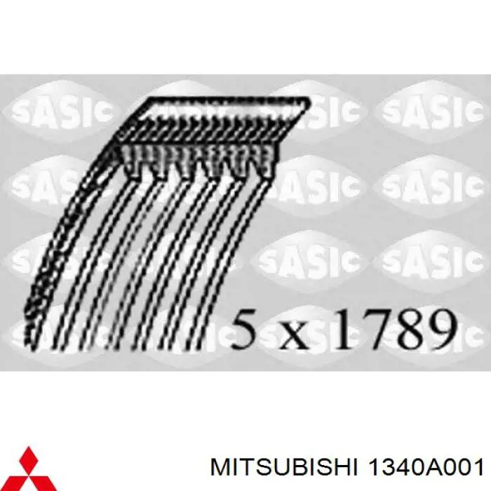 Ремень генератора 1340A001 Mitsubishi