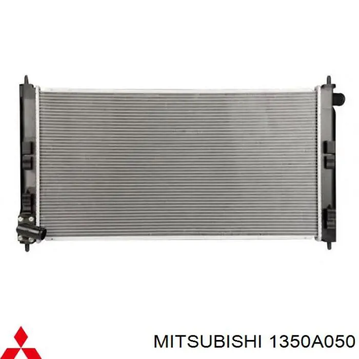 1350A050 Mitsubishi radiador de esfriamento de motor