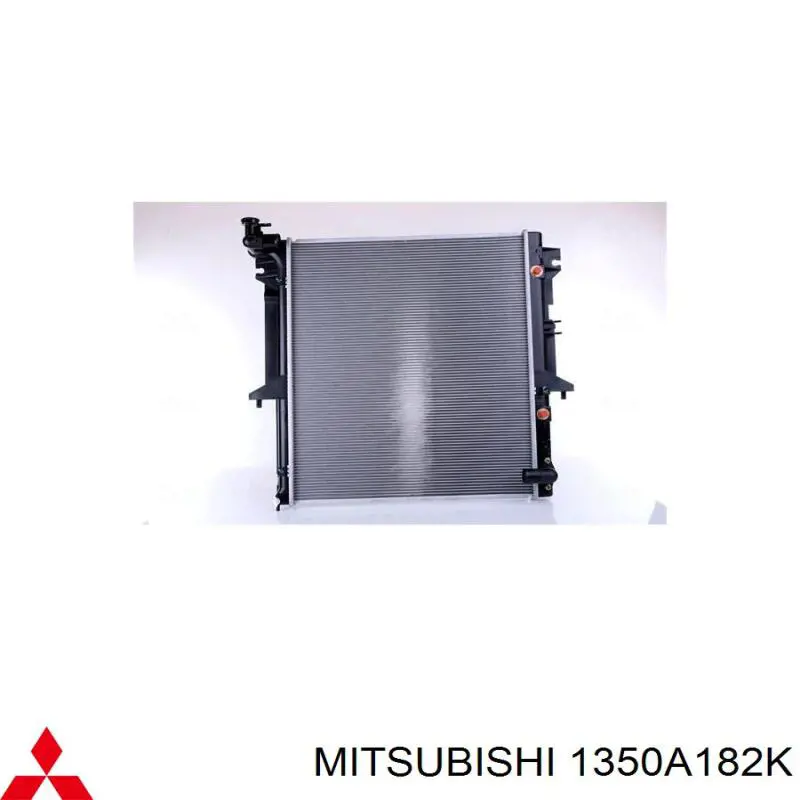 Купить 1350A182K Mitsubishi Радиатор водяной