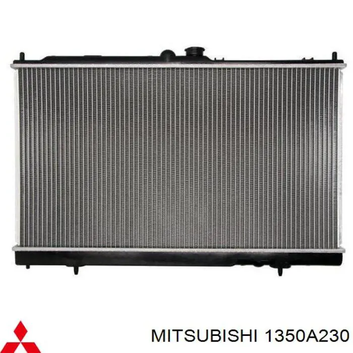 Радиатор охлаждения двигателя Mitsubishi 1350A230 цена, от 79.57 USD