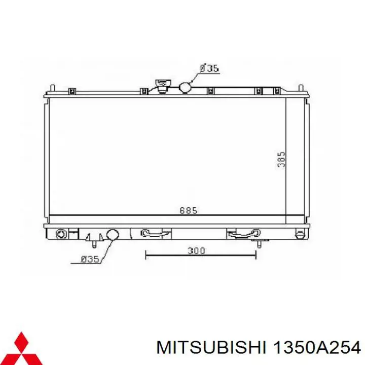 Радиатор R12168 Sato Tech