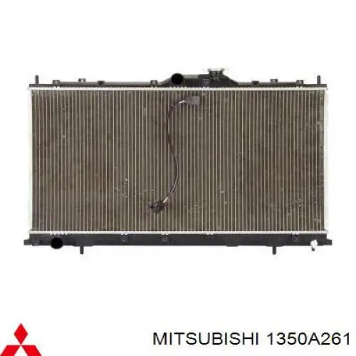 Радиатор 1350A261 Mitsubishi