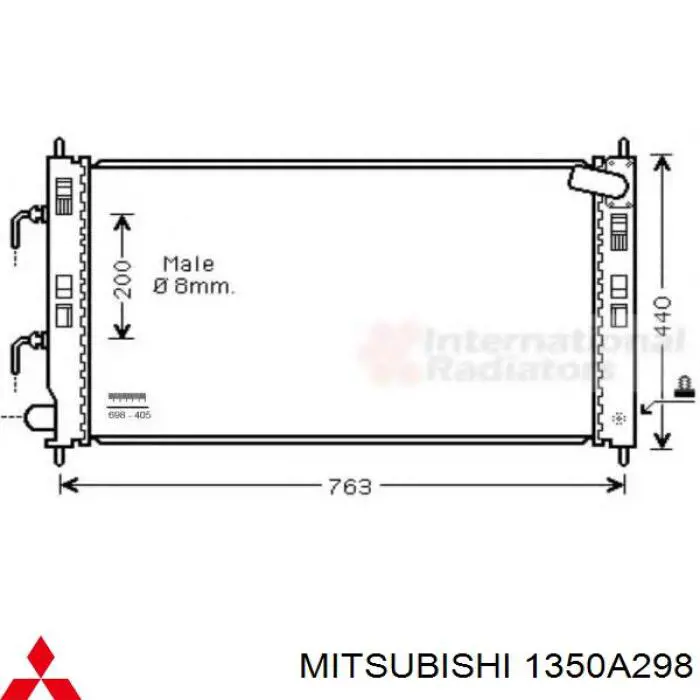 Радиатор RAD16004 Matomi