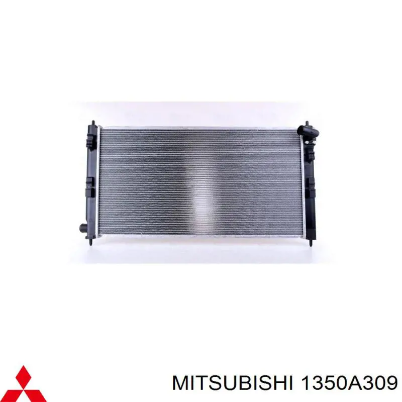 Купить 1350A309 Mitsubishi Радиатор водяной