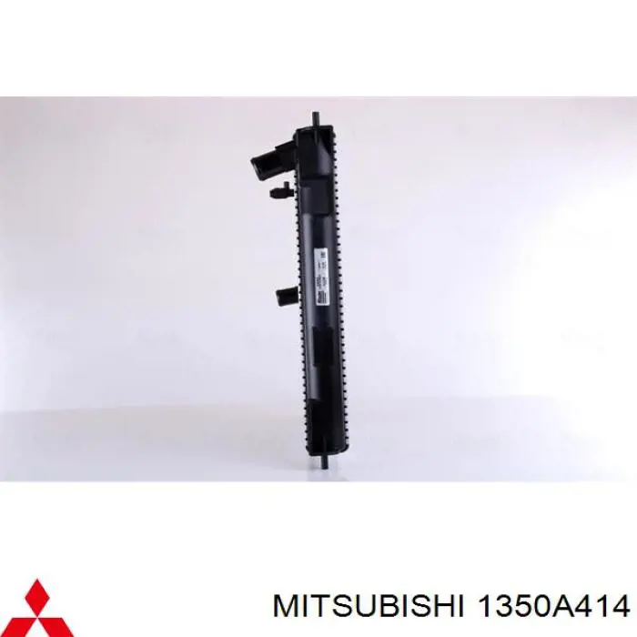 Купить 1350A414 Mitsubishi Радиатор водяной