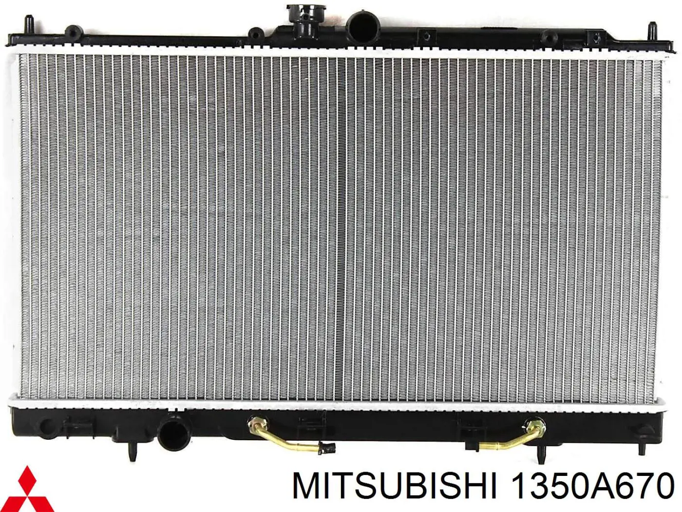 Радиатор охлаждения двигателя на Mitsubishi Space Star MIRAGE A0