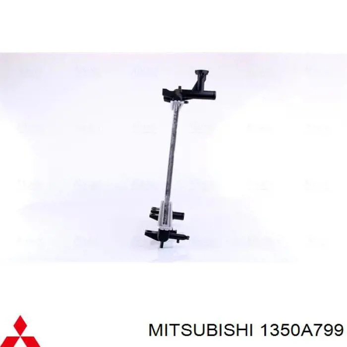 1350A799 Mitsubishi радиатор