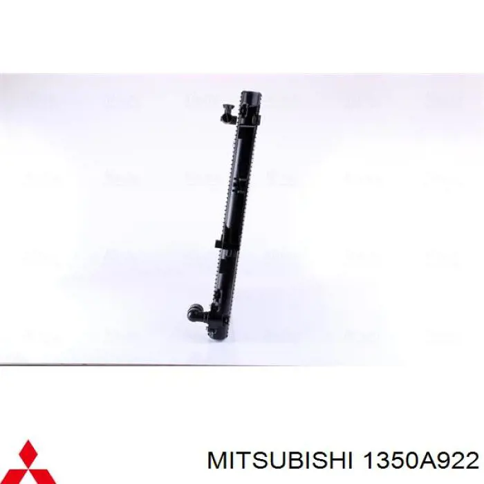 Radiador refrigeración del motor 1350A922 Mitsubishi