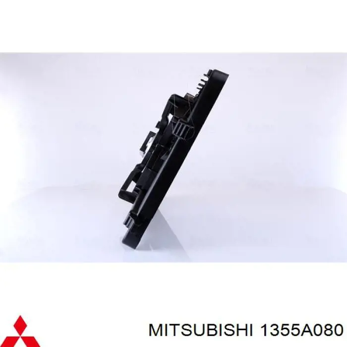 Ventilador elétrico de esfriamento montado (motor + roda de aletas) para Mitsubishi Colt (Z3A)