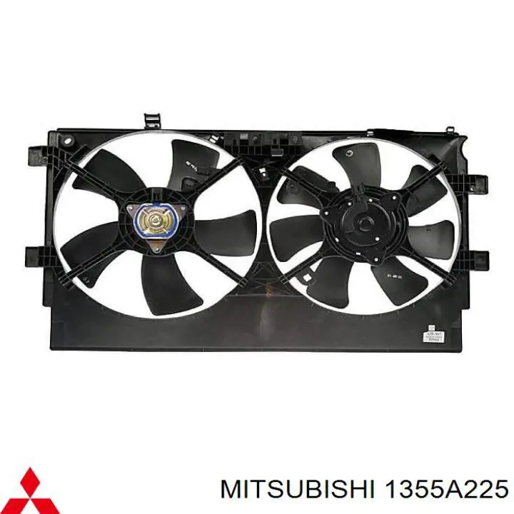 Диффузор радиатора охлаждения на Mitsubishi ASX GA
