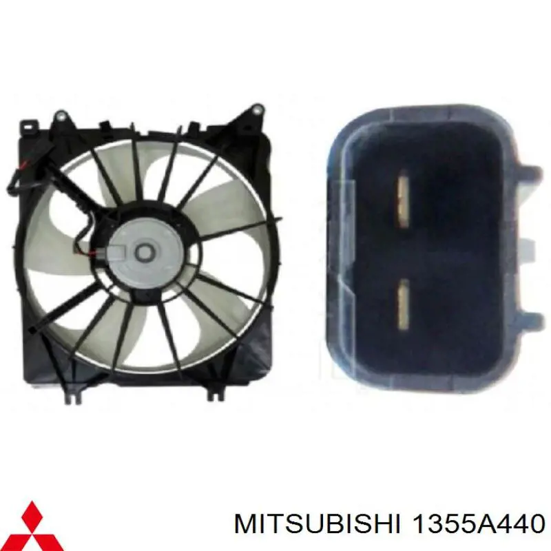 Диффузор радиатора 1355A440 Mitsubishi