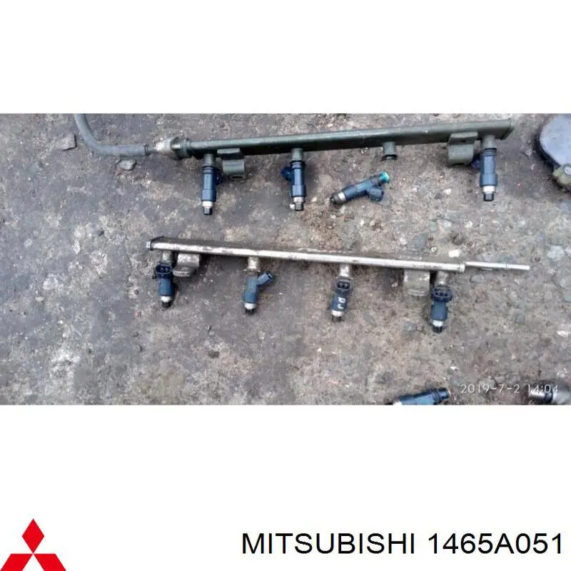 Injetor de injeção de combustível para Mitsubishi Outlander (CU)
