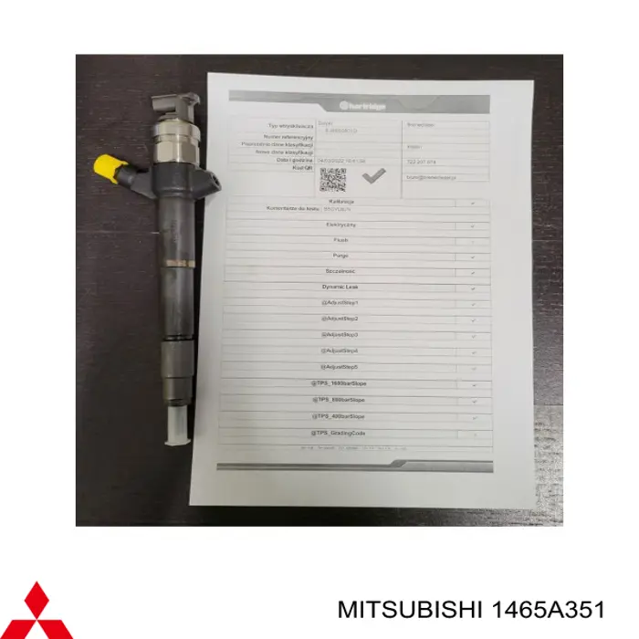 Топливные форсунки 1465A351 Mitsubishi