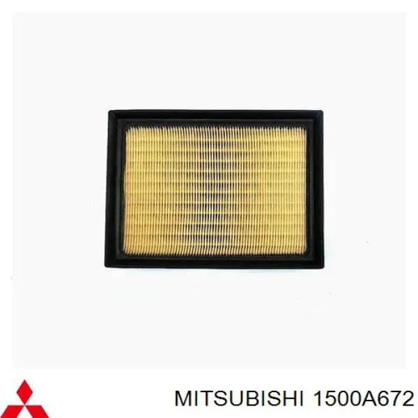 Купить 1500A672 Mitsubishi Автомобильный фильтр воздуха