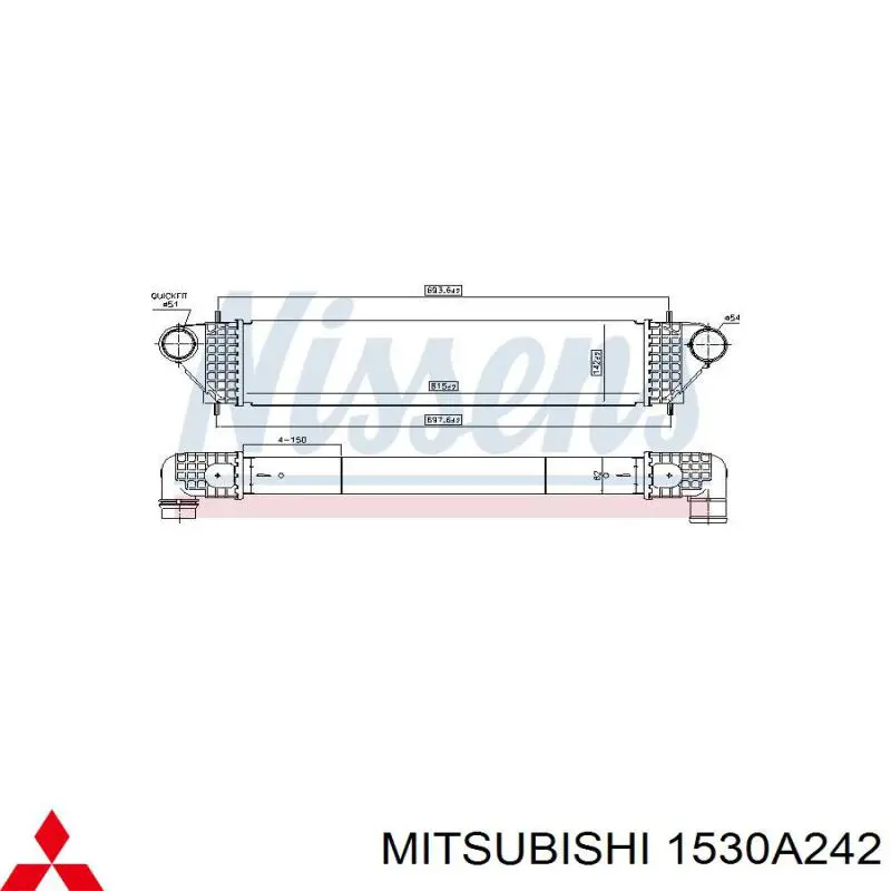 Compre Q1720485 Q-fix Radiador de intercooler