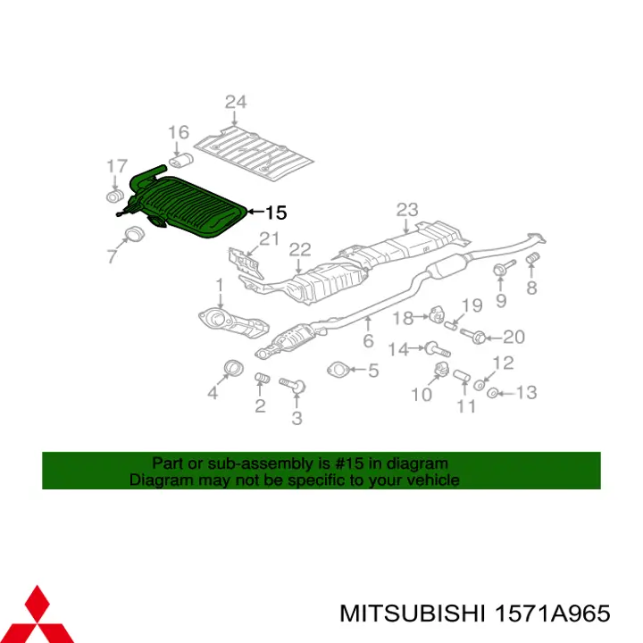  1571A965 Mitsubishi