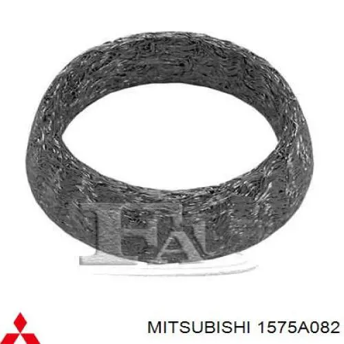 Кольцо приемной трубы глушителя на Mitsubishi ASX GA