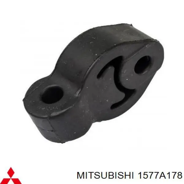 1577A178 Mitsubishi coxim de fixação do silenciador