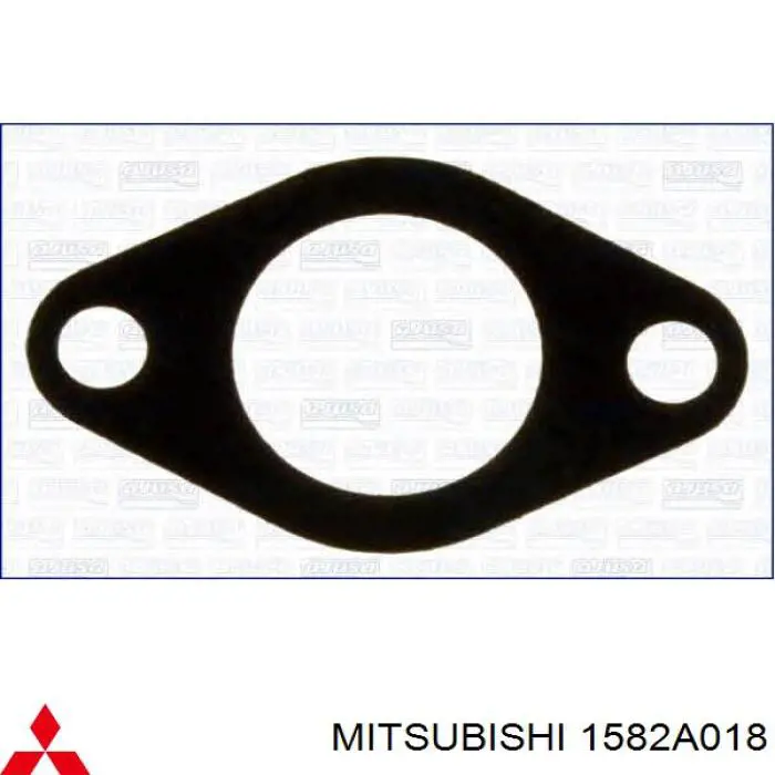 Прокладка патрубка EGR к головке блока (ГБЦ) Mitsubishi 1582A018