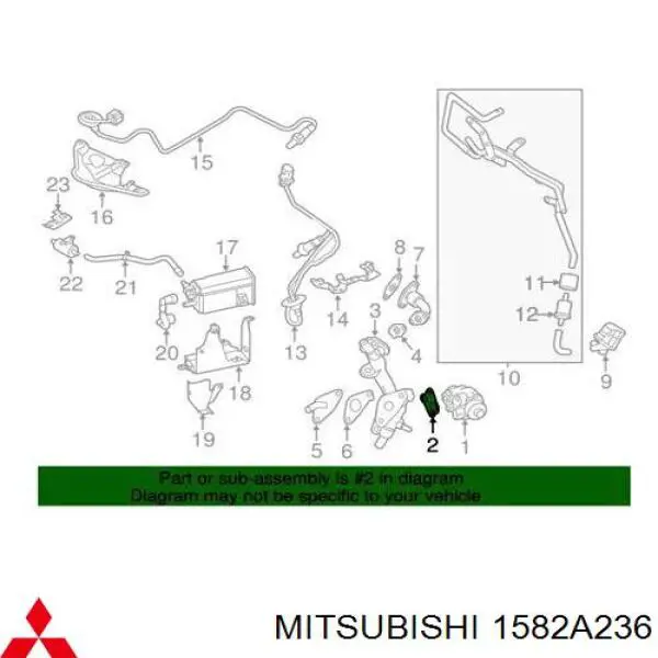 1582A236 Mitsubishi 