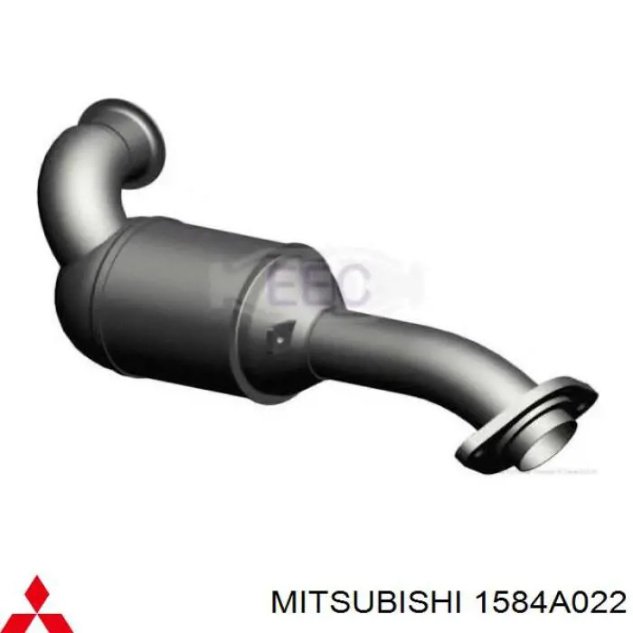 Convertidor - catalisador para Mitsubishi Grandis (NAW)