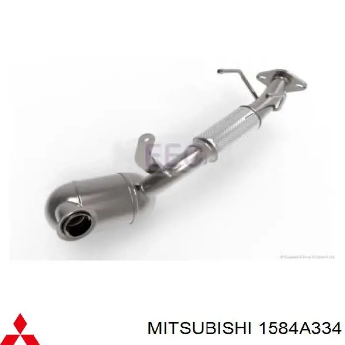 1584A334 Mitsubishi Конвертор-катализатор