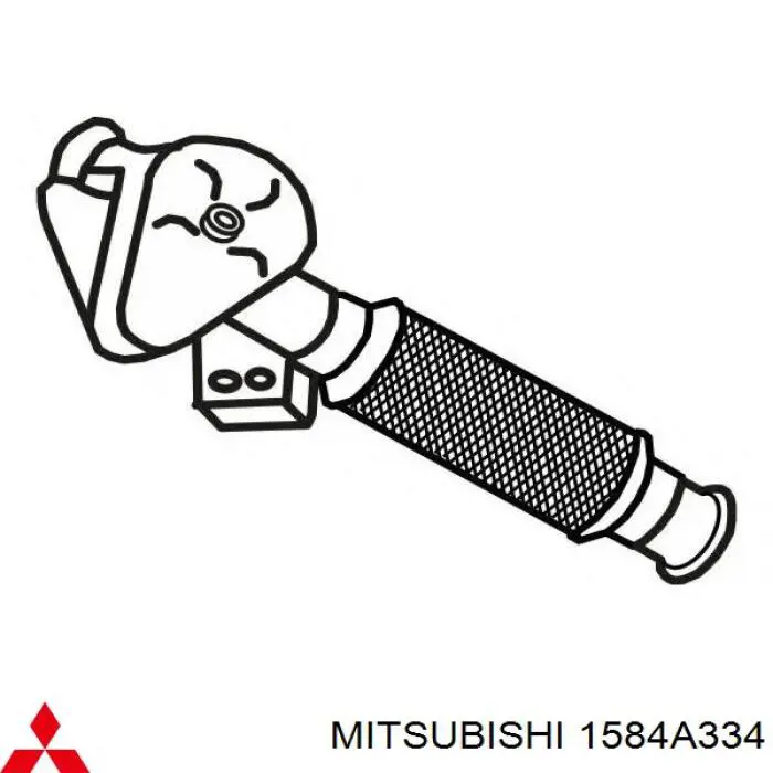 Каталитический нейтрализатор отработавших газов Mitsubishi 1584A334 цена, от 190.04 USD