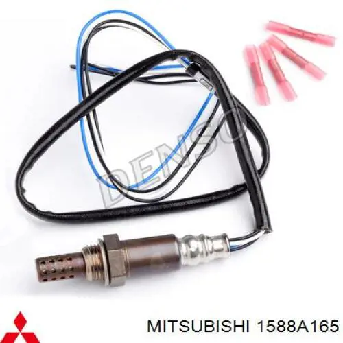 1588A165 Mitsubishi sonda lambda, sensor esquerdo de oxigênio até o catalisador