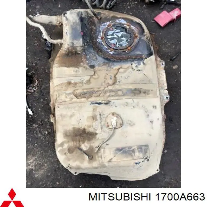 1700A664 Mitsubishi бак топливный