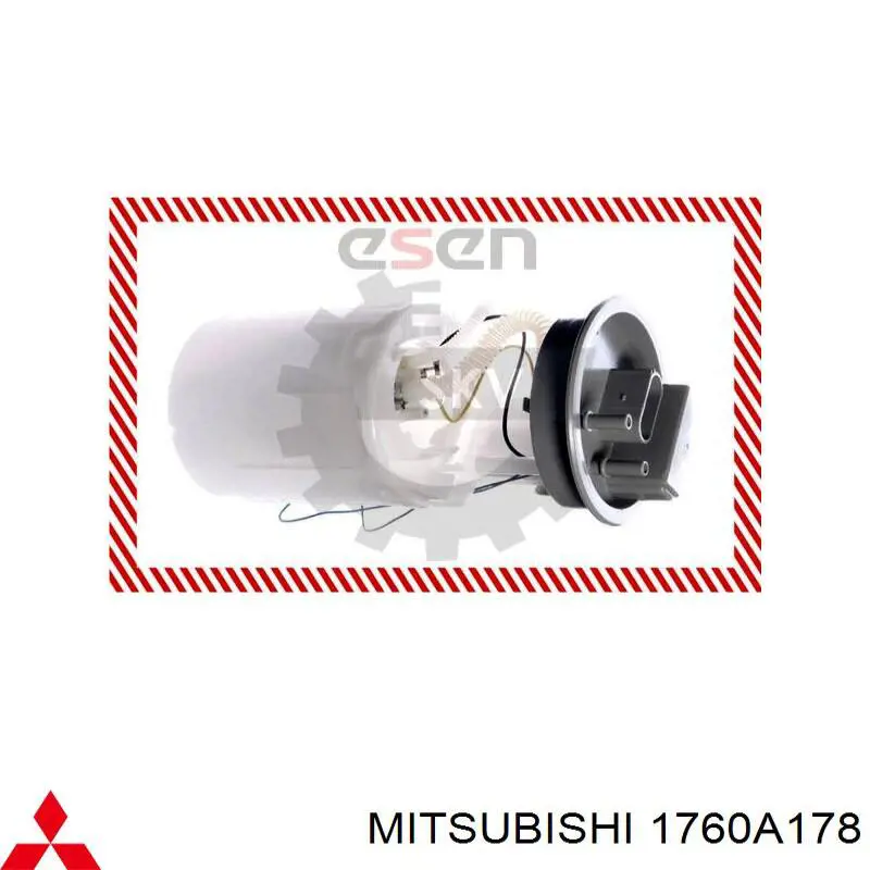 Насос топливный Mitsubishi 1760A178 цена, от 76.02 USD